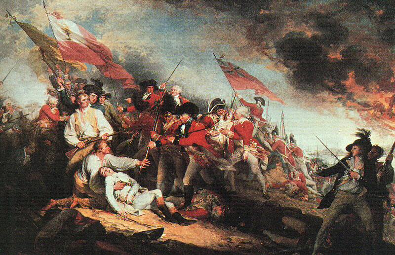 The Death of General Warren at the Battle of Bunker Hill on 17 June 1775